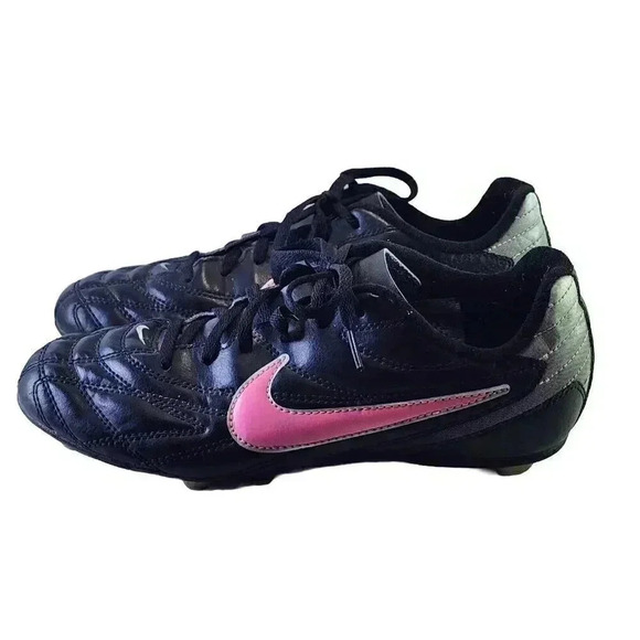 Nike Other - Nike Premier 3 Chaser Soccer Cleats 442126-060 Size 4.5 Youth Shoes Black & Pink